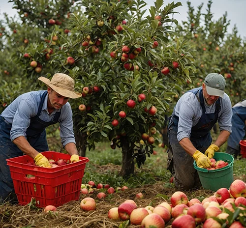 Dedicated farmers working together to bring fresh, high-quality produce from field to table.