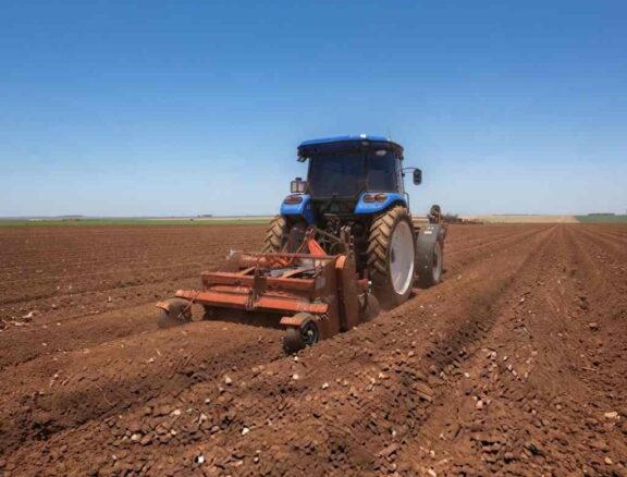 Preparing and cultivating the soil to create the ideal conditions for planting.